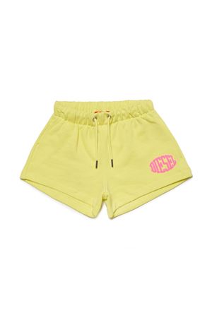 shorts in cotone giallo DIESEL KIDS | J01682KYAXZK325